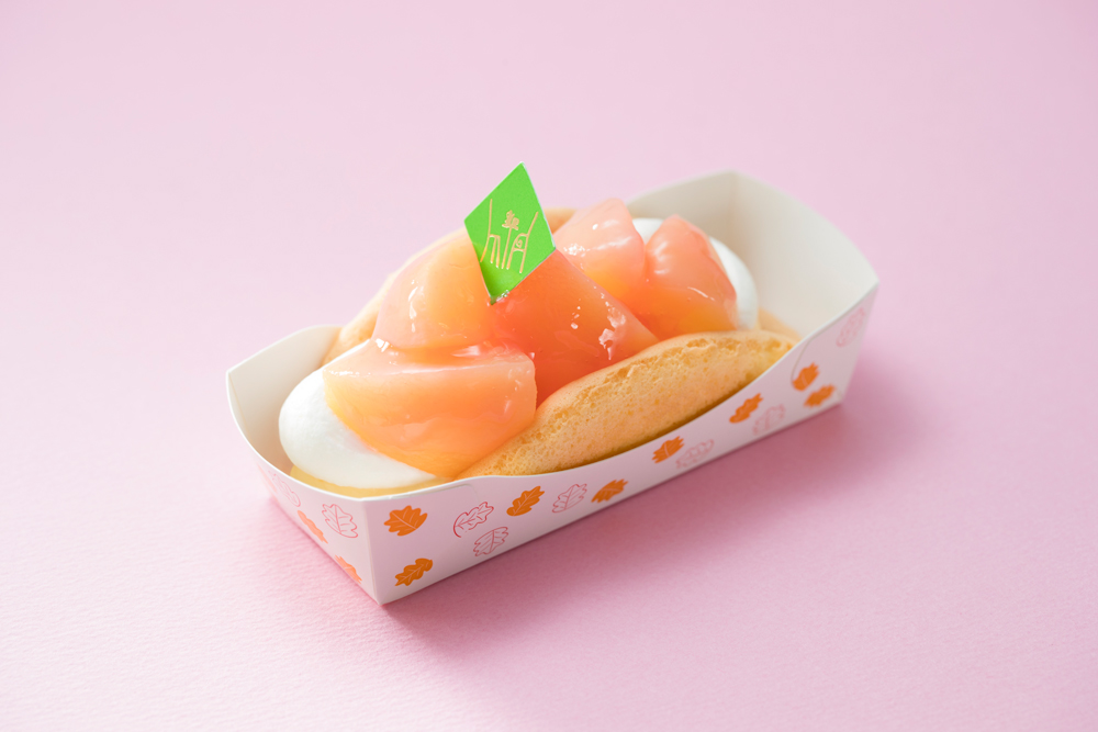 かしわオムレット 桃