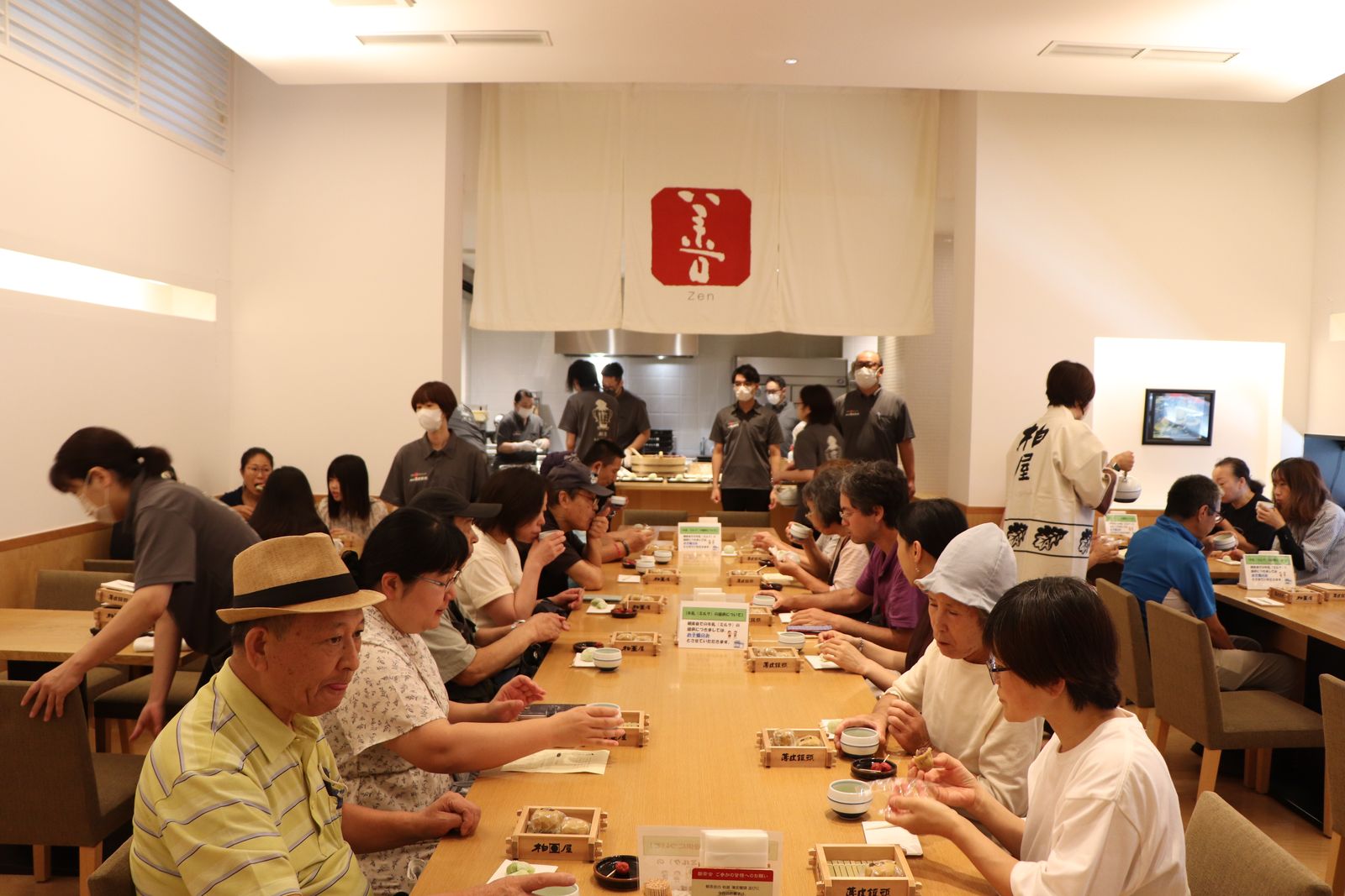 薄皮茶屋の朝茶会