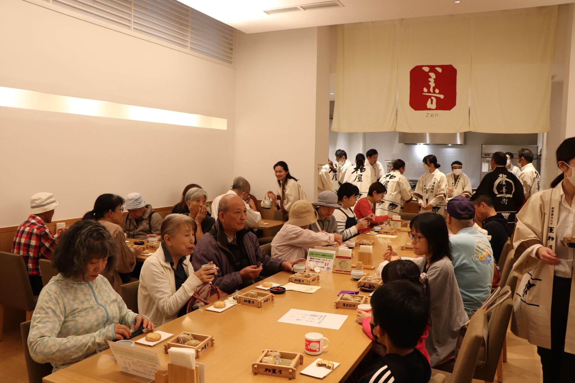 薄皮茶屋の朝茶会