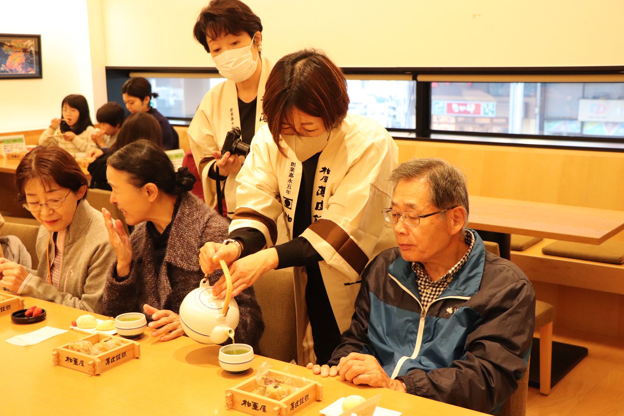 薄皮茶屋の朝茶会