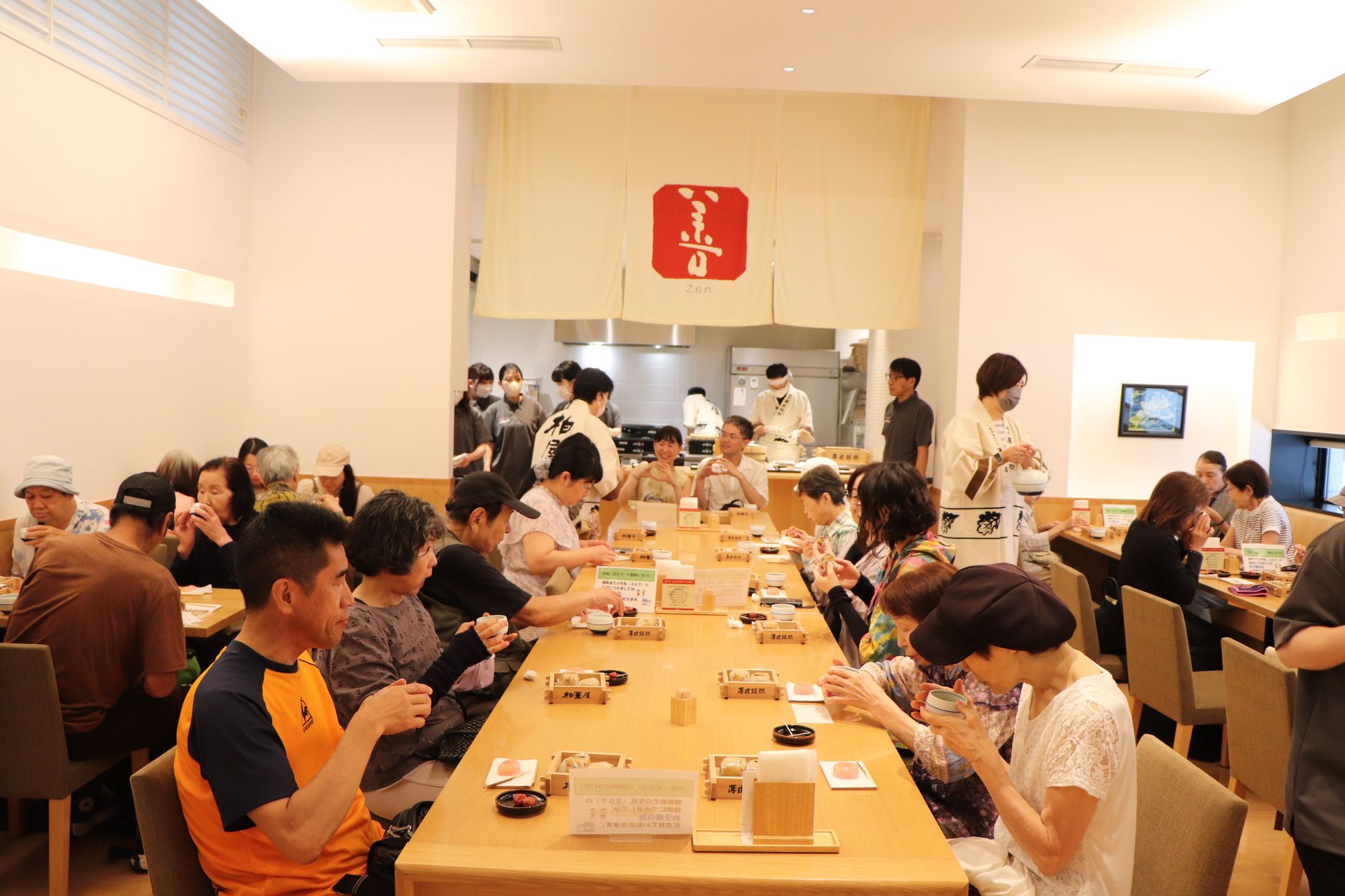 薄皮茶屋の朝茶会