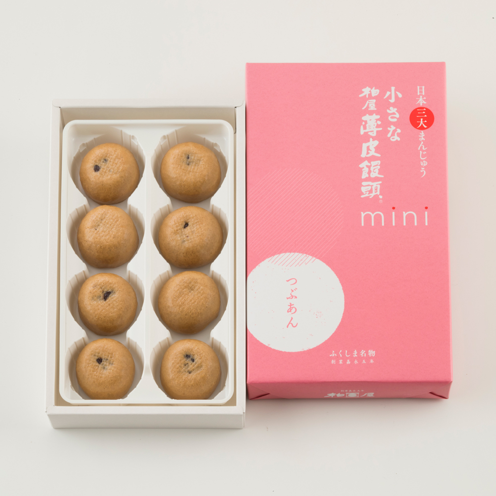 小さな柏屋薄皮饅頭mini つぶあん