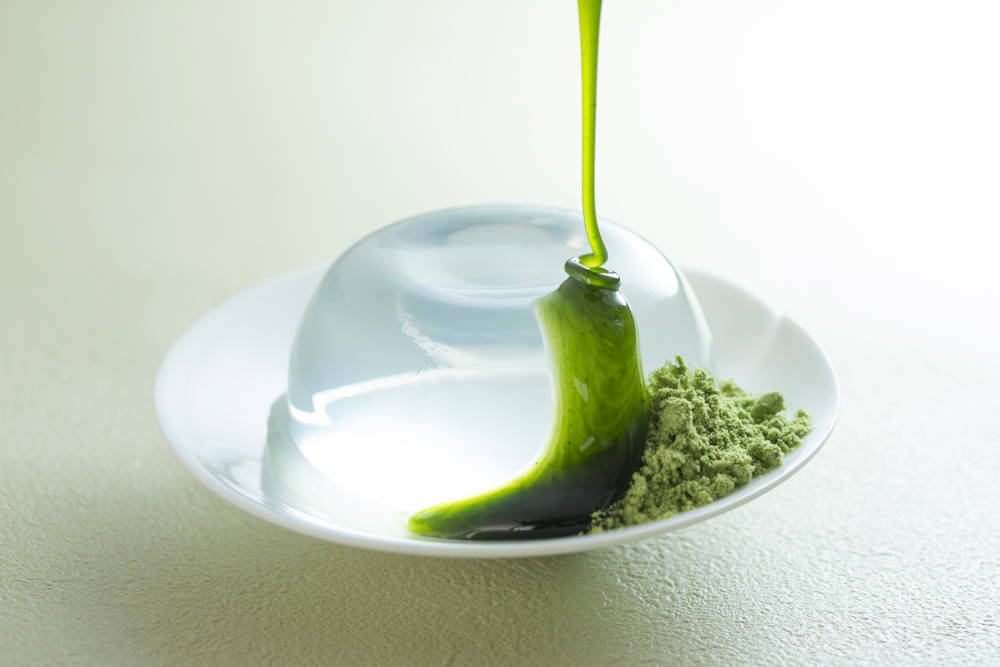 水晶餅 抹茶